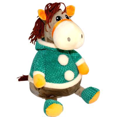 Сладкий подарок на Новый Год в мягкой игрушке весом 950 грамм