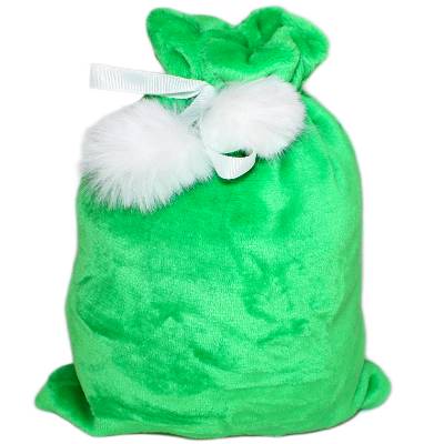 Детский новогодний подарок в мешочке весом 850 грамм 